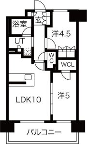 SK RESIDENCES SHINSAIBASHI （旧の間取り画像