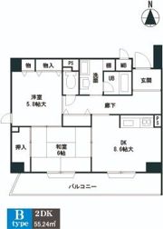 ラフィーネ喜連の間取り画像