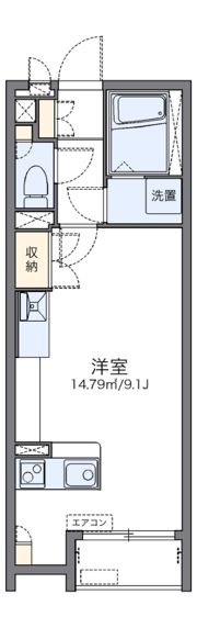 レオネクスト稲田の間取り画像