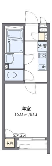 クレイノセカンド ユーアイの間取り画像