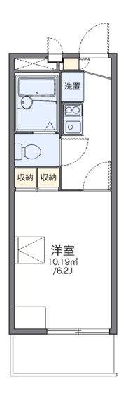 レオパレスラコルトの間取り画像