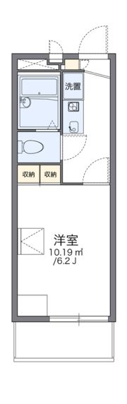 レオパレスCOMFORTひらのIの間取り画像