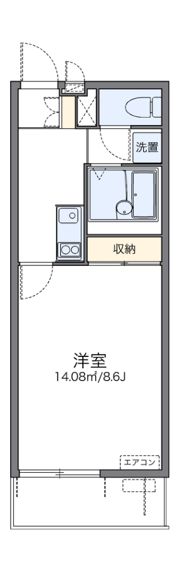 レオネクストイーエフIIIの間取り画像