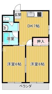 東洋プラザ野江内代の間取り画像