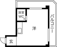 ロイヤル神路Iの間取り画像