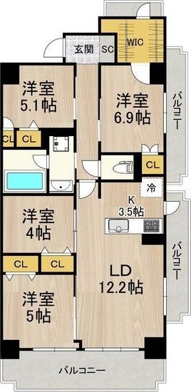 間取図
