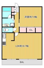 ヴィストゥール大阪城北の間取り画像
