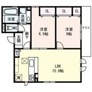 M・K squareIIの間取り画像