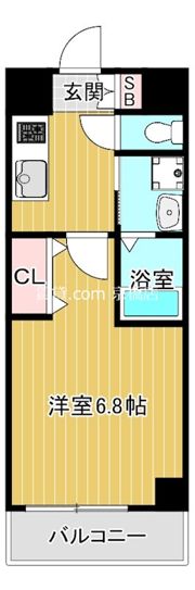 The Upper Houseの間取り画像