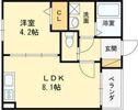 ALEGRIA喜連東の間取り画像