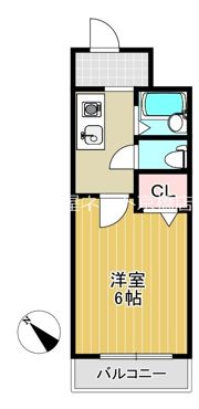サンクひとみの間取り画像