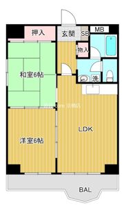 アーカス野江の間取り画像