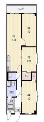 新森サニーガーデンの間取り画像