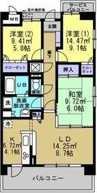 N1新森の間取り画像