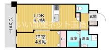 シャルールメゾン桃谷の間取り画像