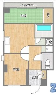 サンシティ摂陽の間取り画像