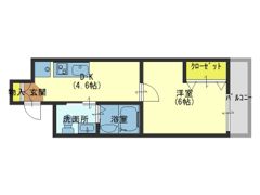 東小橋II番館の間取り画像