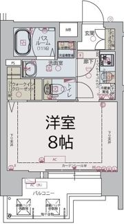 リンクス大阪城EASTレジデンスの間取り画像