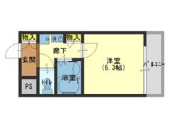 ディナスティ清水谷の間取り画像
