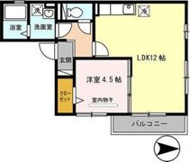 メイト平野の間取り画像