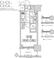 エスリード大阪リエートの間取り画像