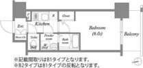 エスリード大阪フェリスの間取り画像