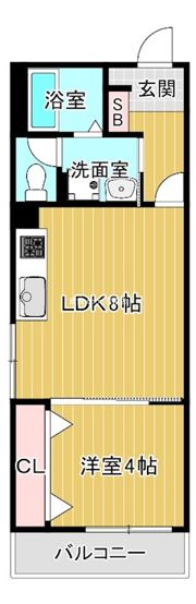 Nike城東関目の間取り画像