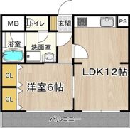 大正メゾンの間取り画像