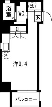 レオンコンフォート弁天町の間取り画像