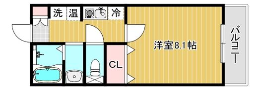 ピュアライズ諏訪の間取り画像