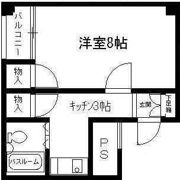 ハピネス南市岡の間取り画像