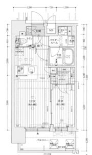 クリスタルグランツBAYフロンティアの間取り画像
