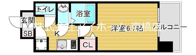 レジュールアッシュザ・パークフロントの間取り画像