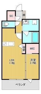 TEAL RESIDENCE BAYの間取り画像