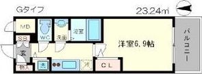 エスリード松屋町SOUTHの間取り画像