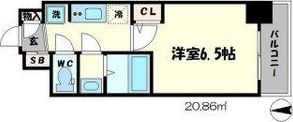 SERENiTE谷四の間取り画像
