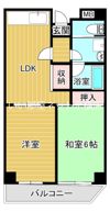 ルイシール清水の間取り画像