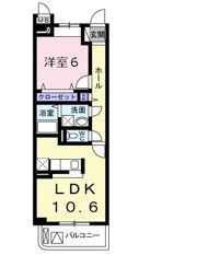 カーサレイメイ A棟の間取り画像