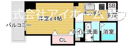 グランルージュ城東の間取り画像