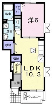 セレーノ加美の間取り画像