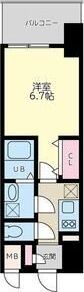 Quintet NAMBA（旧:レジュールアッシュNAMBAの間取り画像