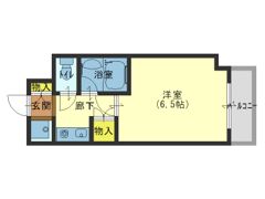 グランデージ新深江の間取り画像