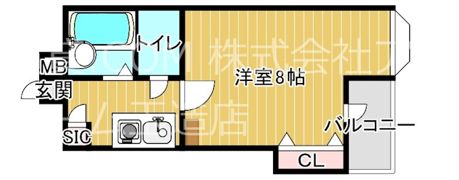 エムロード三番館の間取り画像