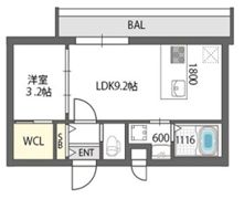 GrandPaseo northの間取り画像