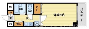 ダイヤモンドメゾン高井田の間取り画像