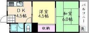シャルム冨士の間取り画像