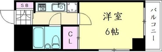 ライオンズマンション上六の間取り画像