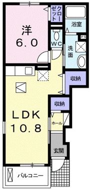 フォルテ辻之の間取り画像