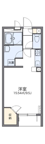 レオネクスト丹比多治井荘の間取り画像