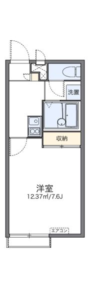 レオパレス美原長田の間取り画像